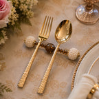 Pearl & Amber Beaded Cutlery Rest
