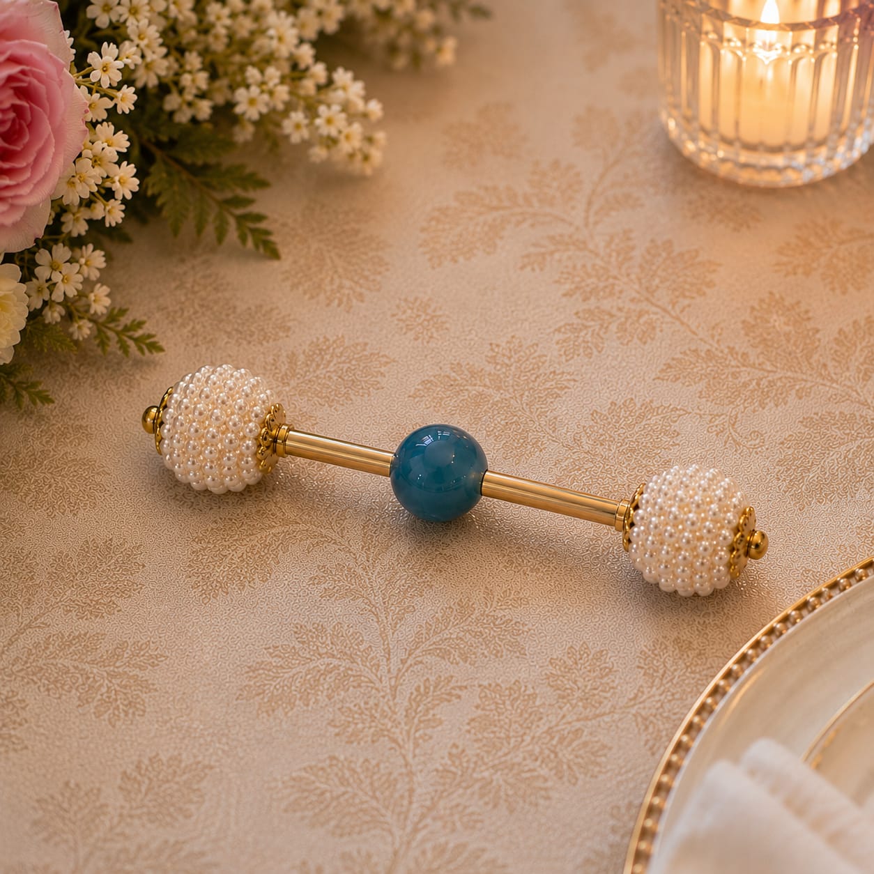 Azure Pearl Cutlery Rest
