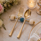 Azure Pearl Cutlery Rest