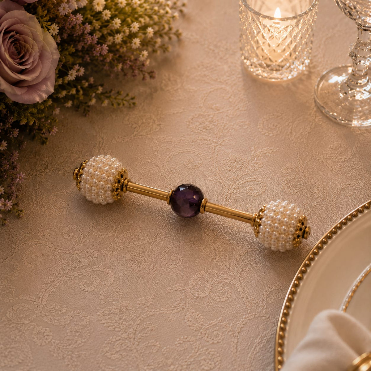 Lavender Luxe Cutlery Holder