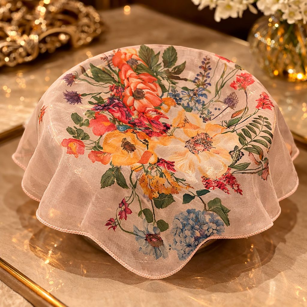 Floral Whisper Bowl Cover