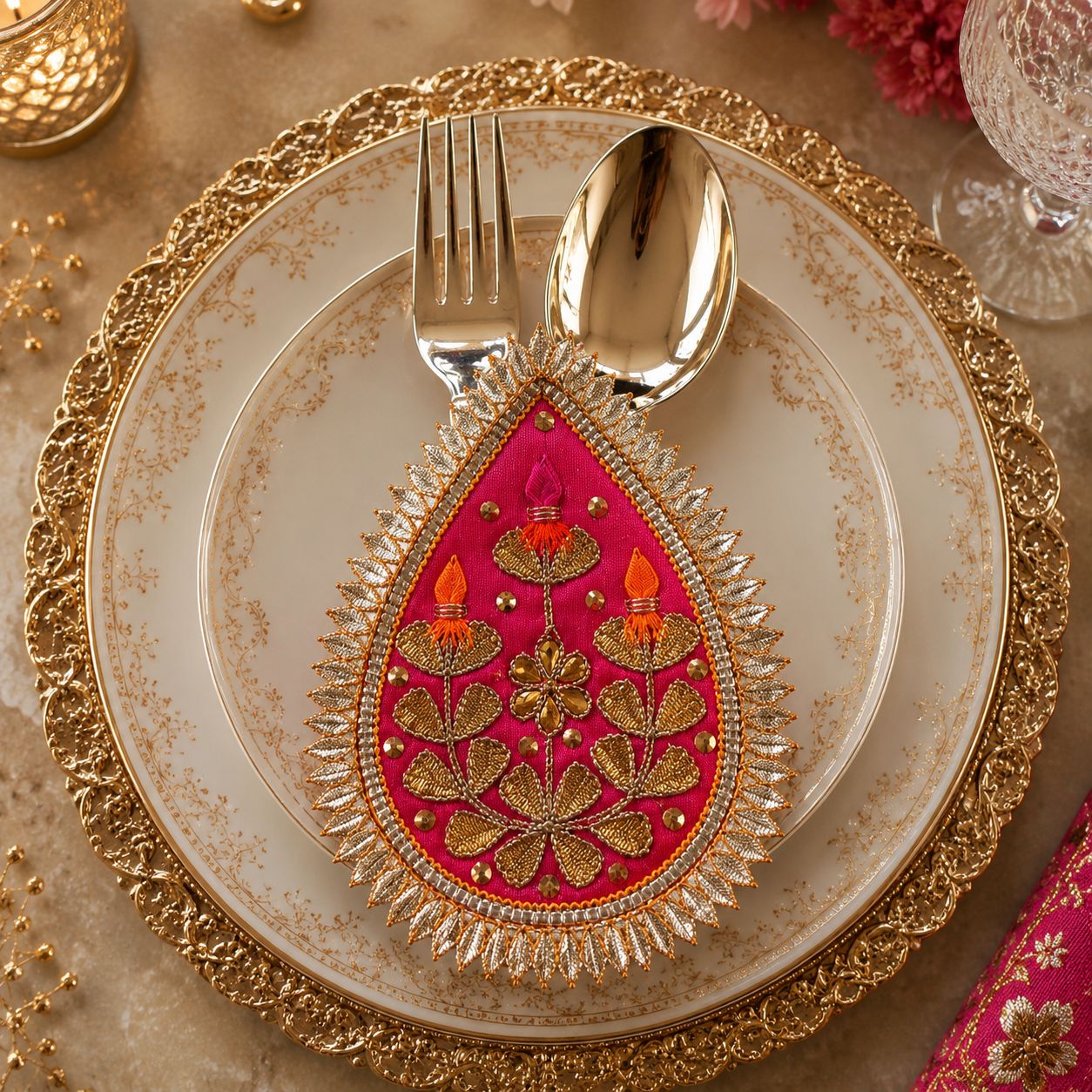 Shahi Jharokha Cutlery Holder