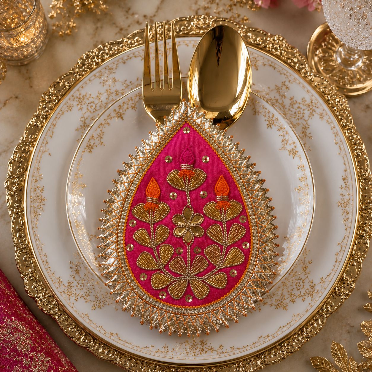 Shahi Jharokha Cutlery Holder