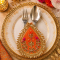Sunehri Diya Cutlery Holder