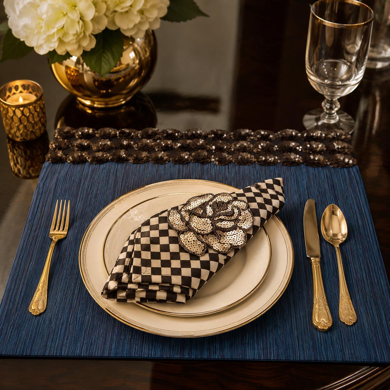 Midnight Royale Tablescape Set
