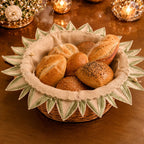 Verdant Bloom Bread Basket