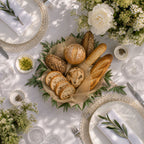 Verdant Bloom Bread Basket