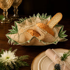 Verdant Bloom Bread Basket