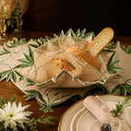 Verdant Bloom Bread Basket