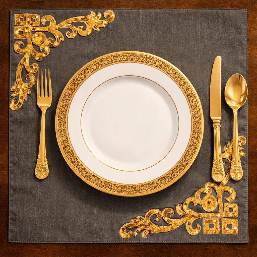 Regal Baroque Tablescape Set