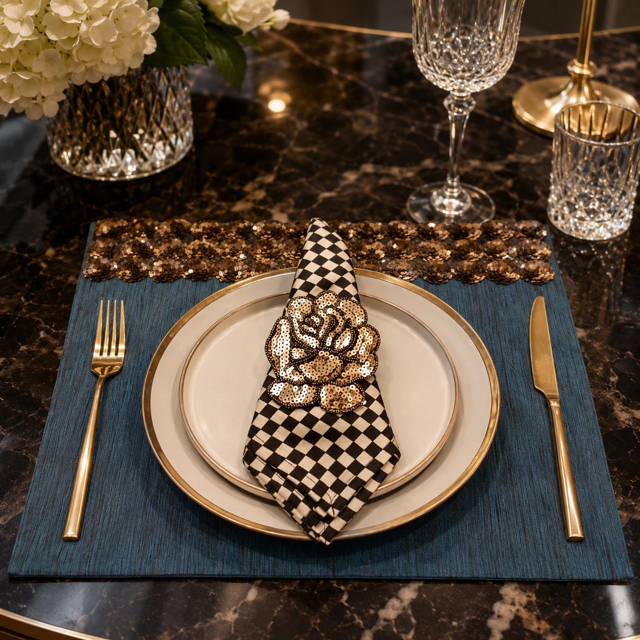 Midnight Royale Tablescape Set