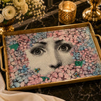 Floral Gaze Luxe Tray Cover