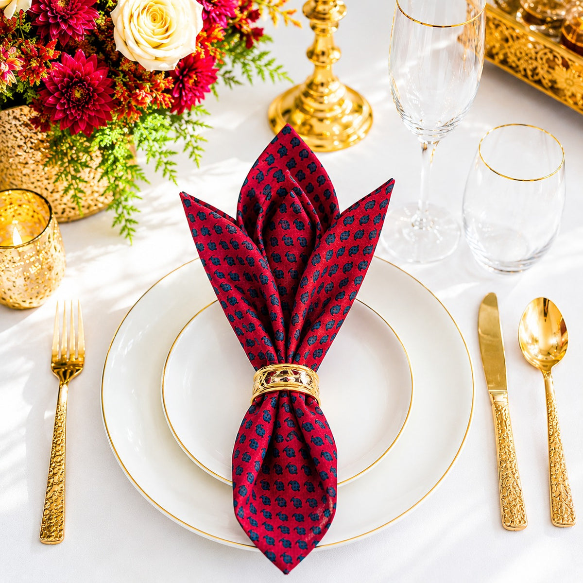 Royal Motif Luxe Napkin