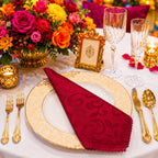Crimson Lotus Napkin