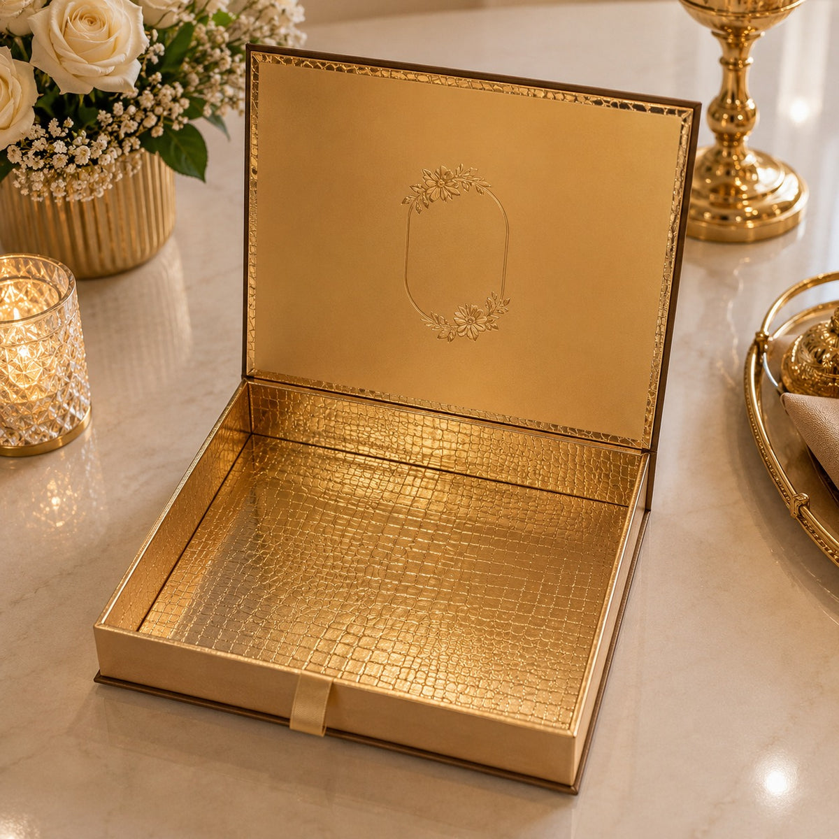 Gilded Heirloom Keepsake Box
