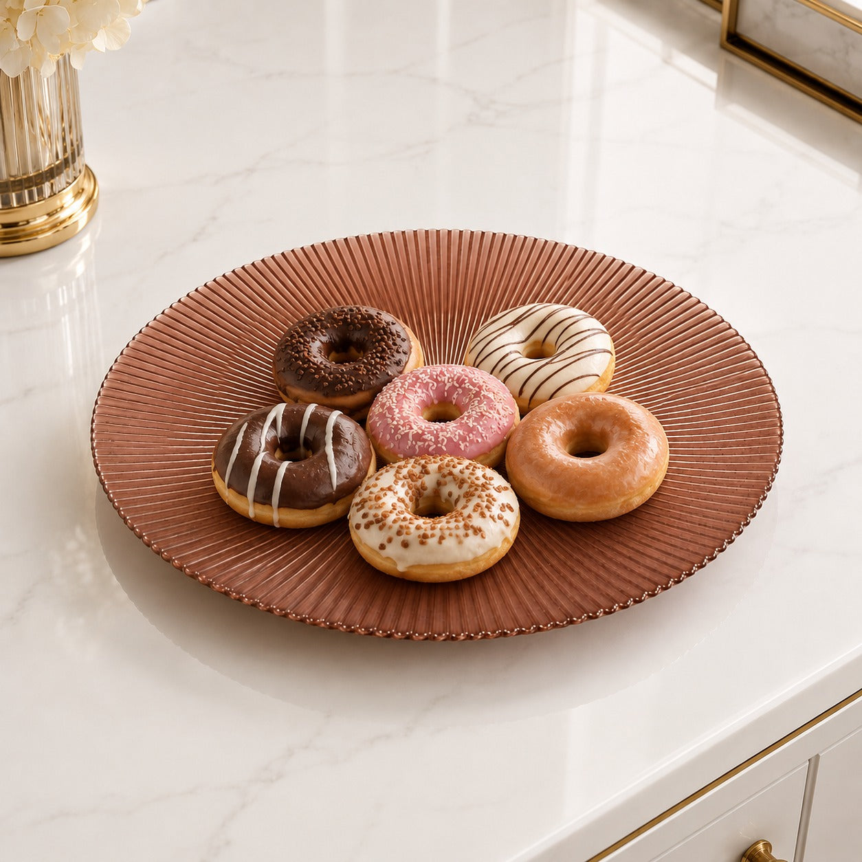 Rosé Luxe Dessert Pedestal