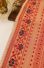 Heritage Paithani Table Runner
