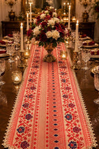 Heritage Paithani Table Runner