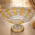 Imperial Crystal Gilded Pedestal Bowl