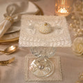 Ivory Heirloom Pearl Glass Cover