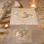 Ivory Heirloom Pearl Glass Cover