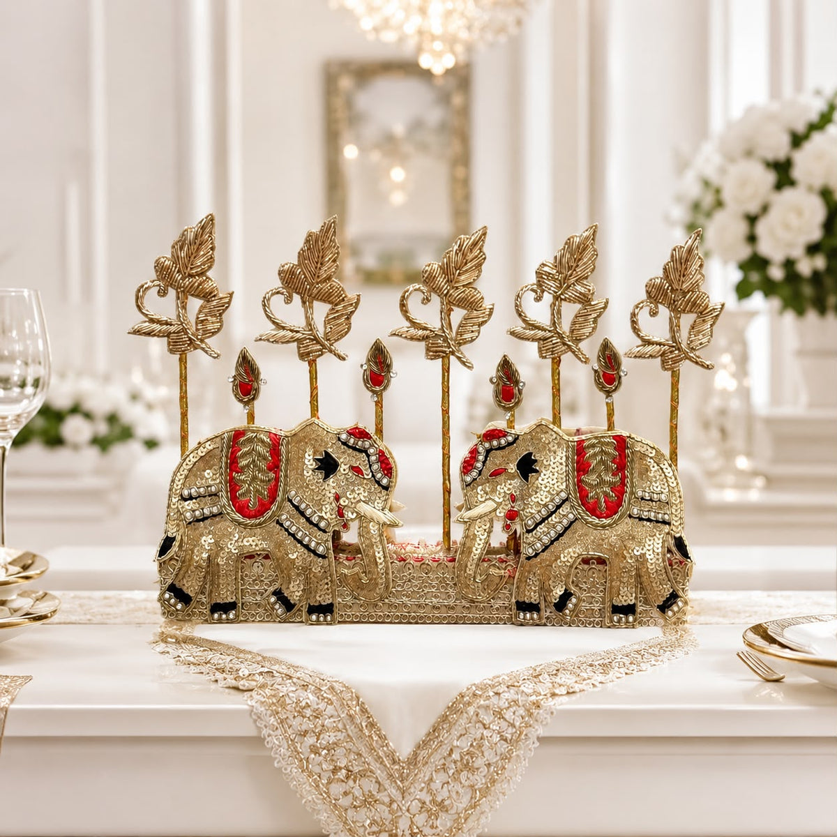 Gajraaj Heritage Centerpiece