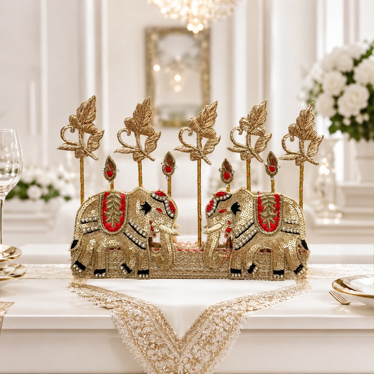 Gajraaj Heritage Centerpiece