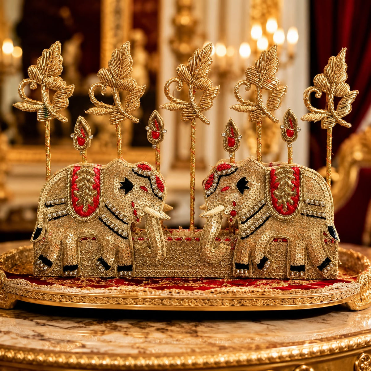 Gajraaj Heritage Centerpiece