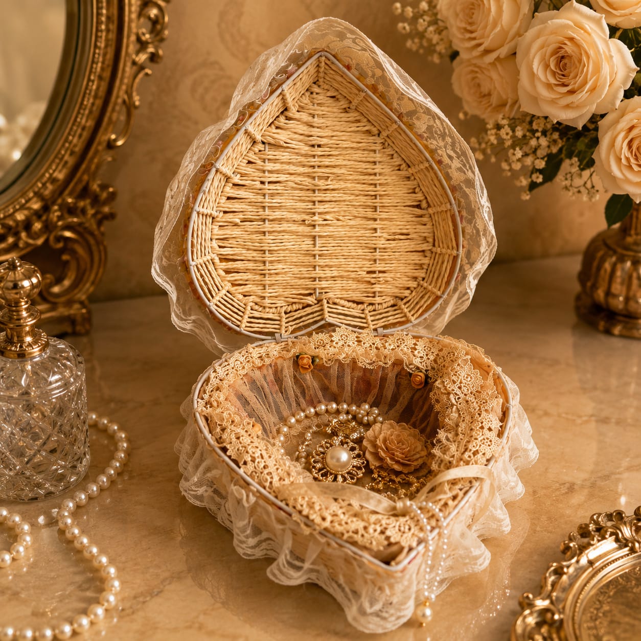 Eternal Heart Trinket Box