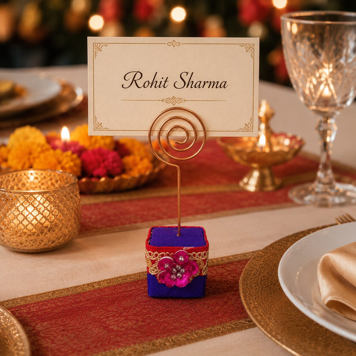 Rani Mahal Place Card Holder