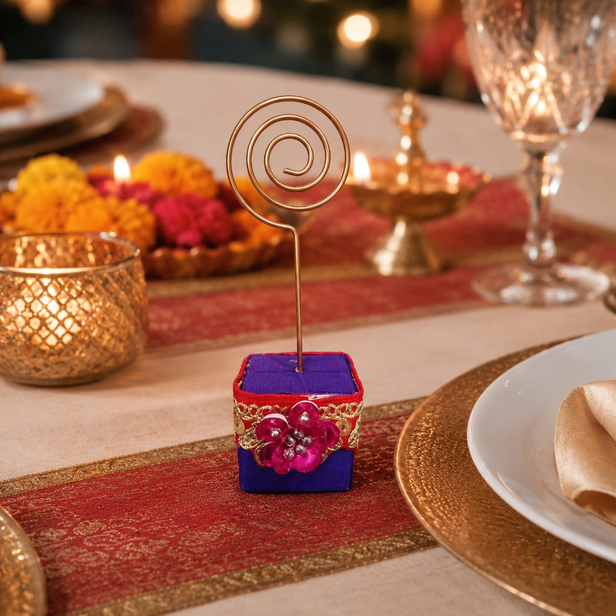 Rani Mahal Place Card Holder