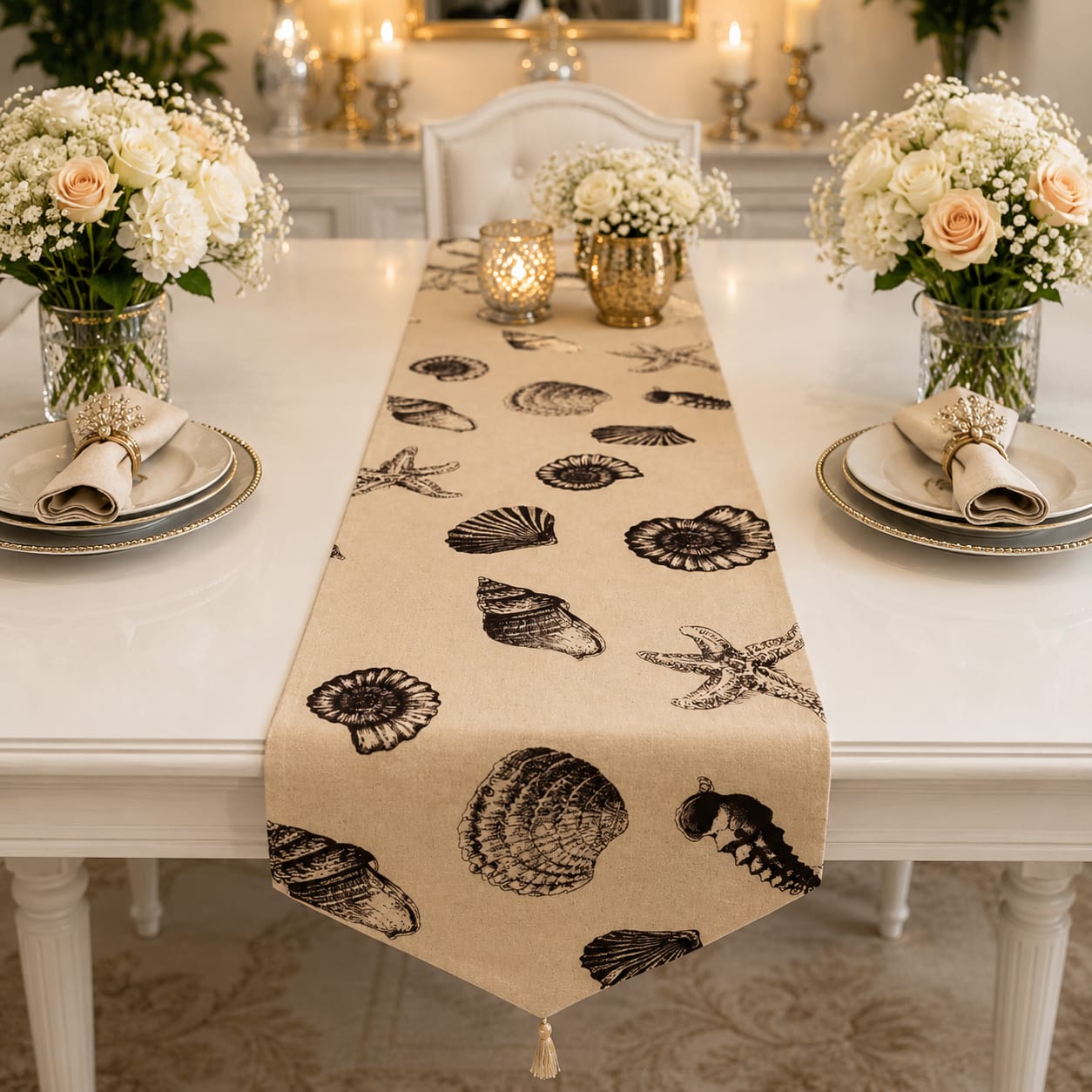 Oceanic Heritage Table Runner