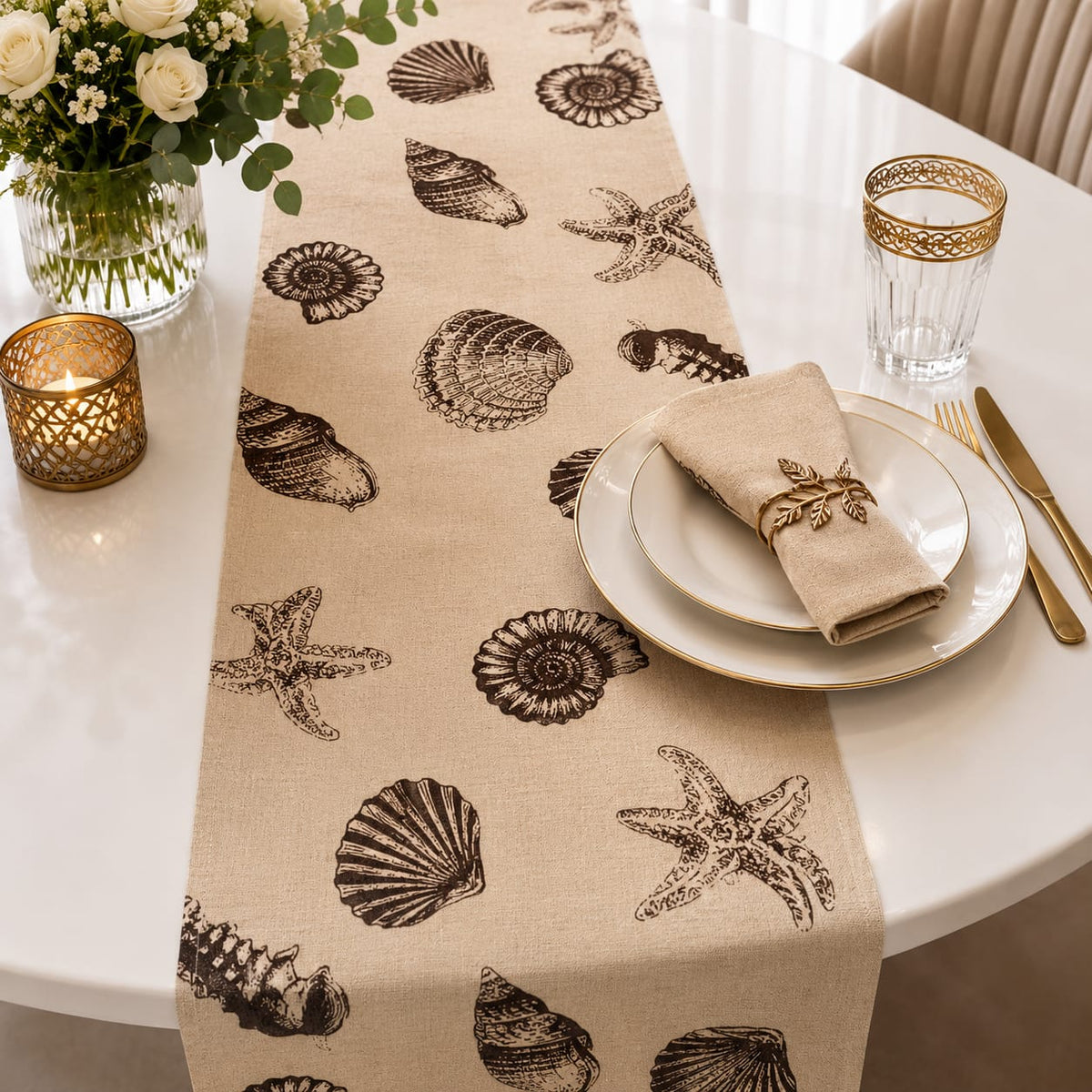 Oceanic Heritage Table Runner