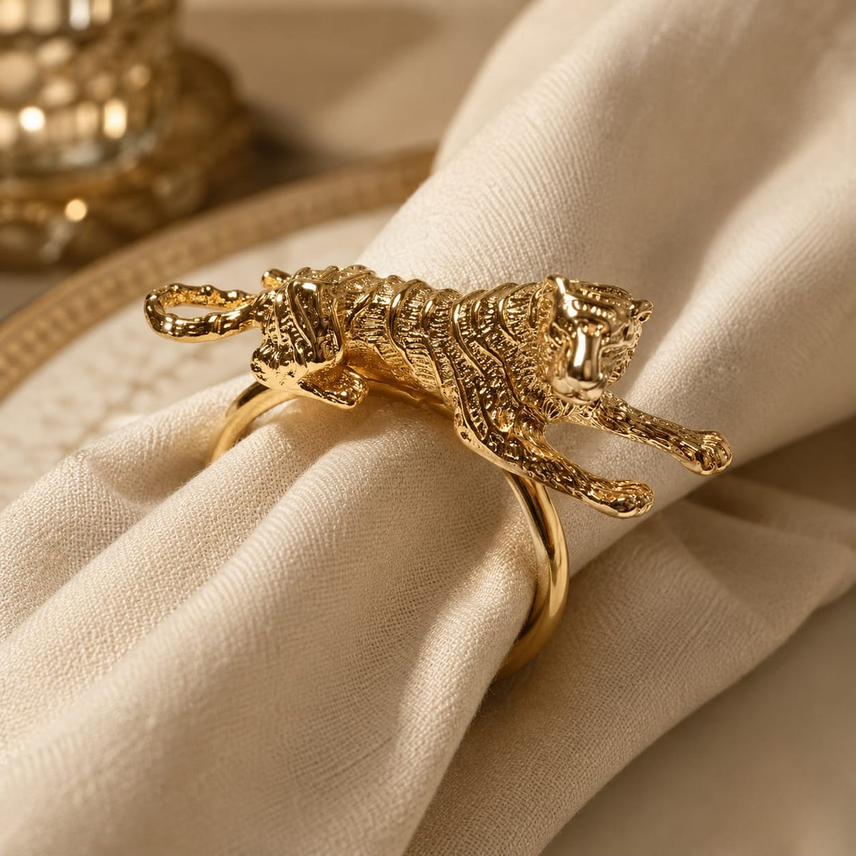 Regal Tiger Napkin Ring