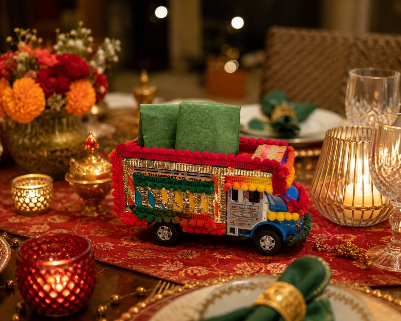 Rangilo Truck Napkin Holder
