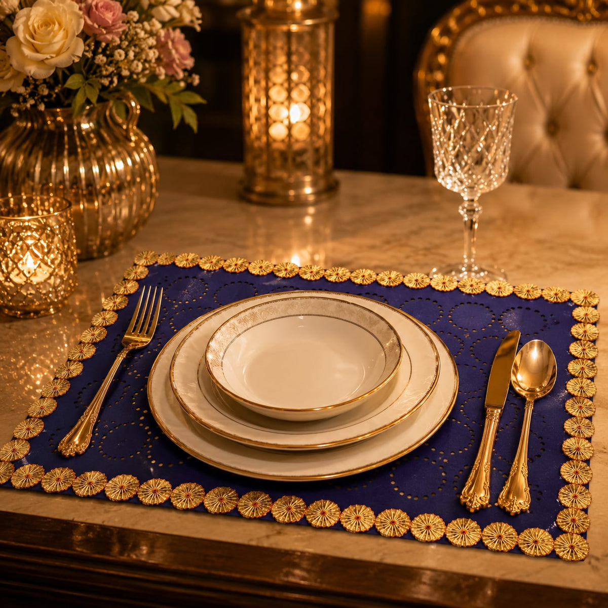 Rang Mahal Rosette Placemat