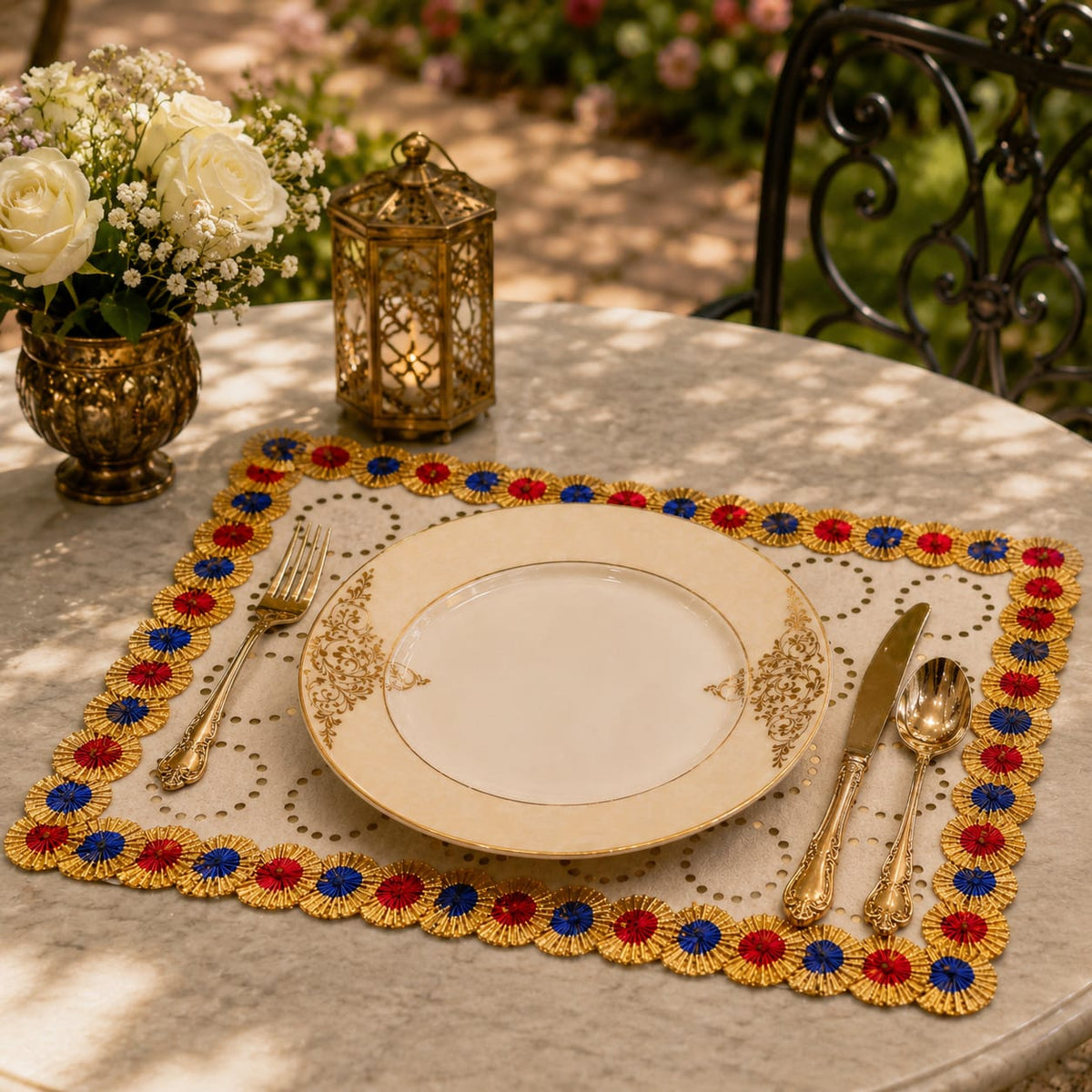 Rang Mahal Rosette Placemat