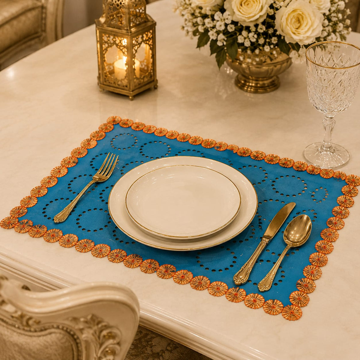 Rang Mahal Rosette Placemat
