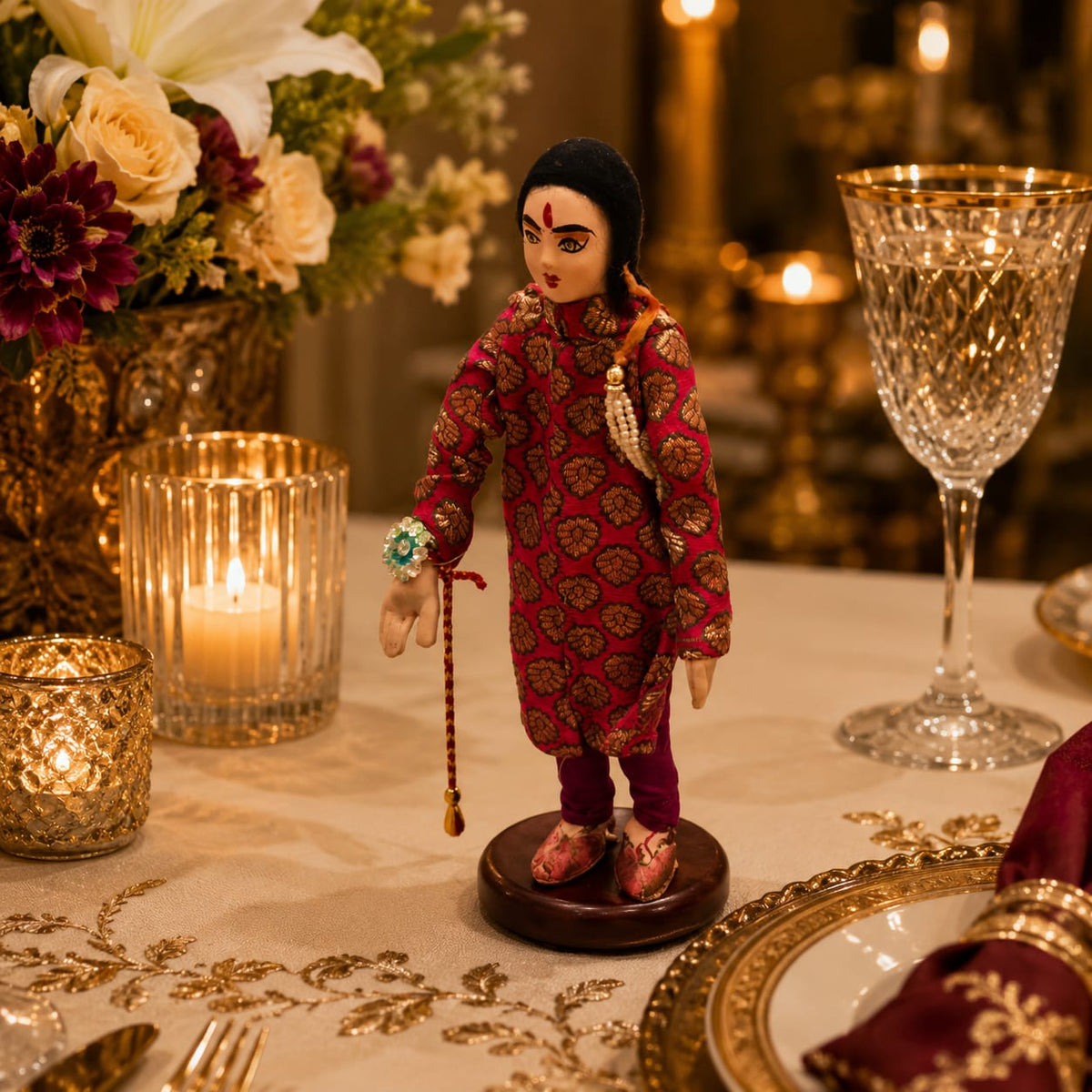 Ethnic Charm Tabletop Figurine