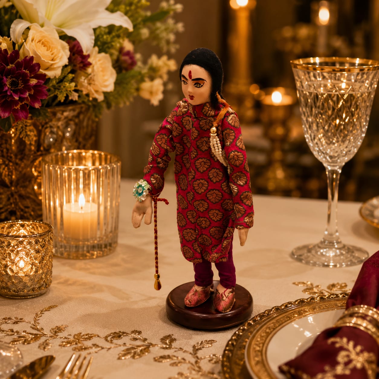 Ethnic Charm Tabletop Figurine