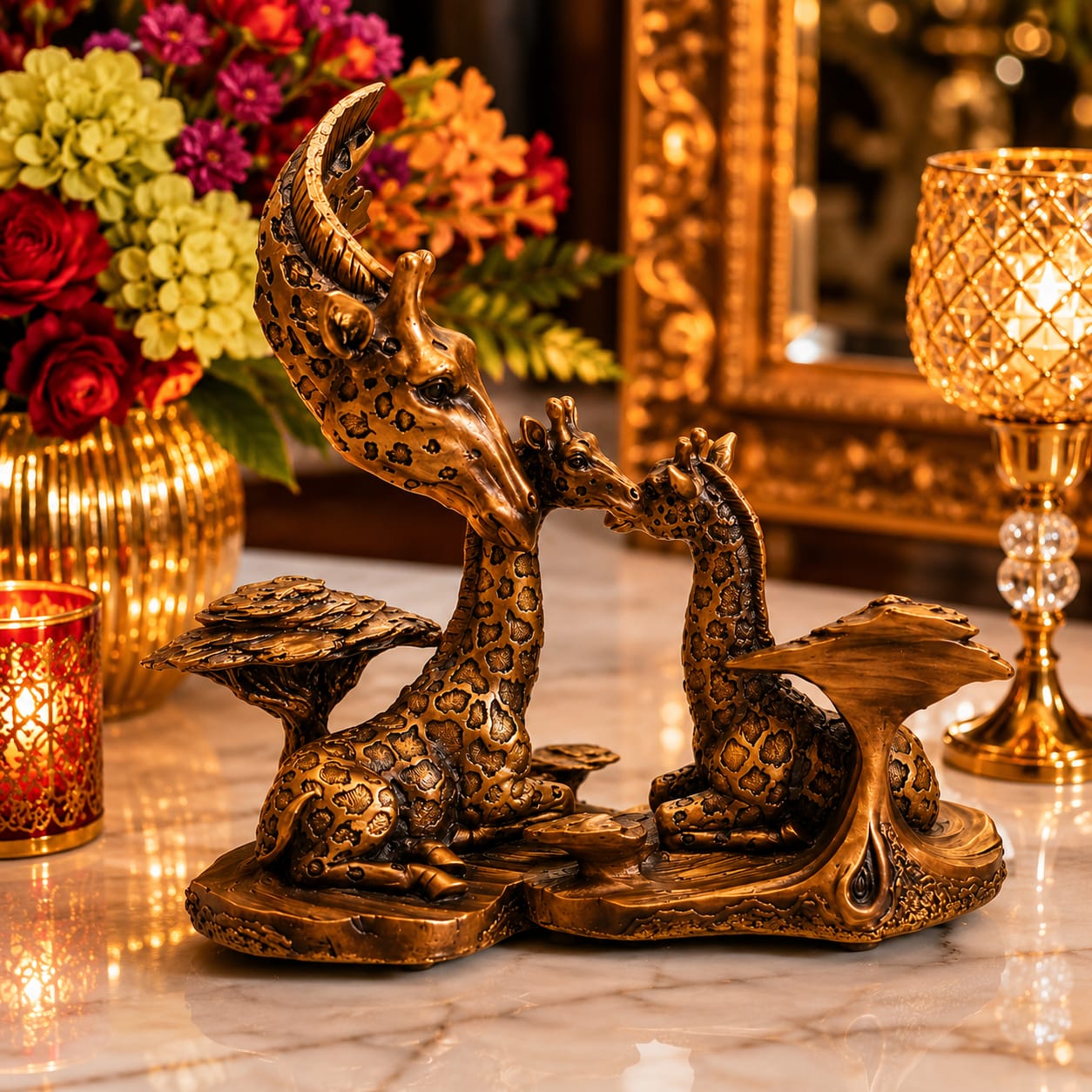 Savannah Bond Giraffe Family Sculpture