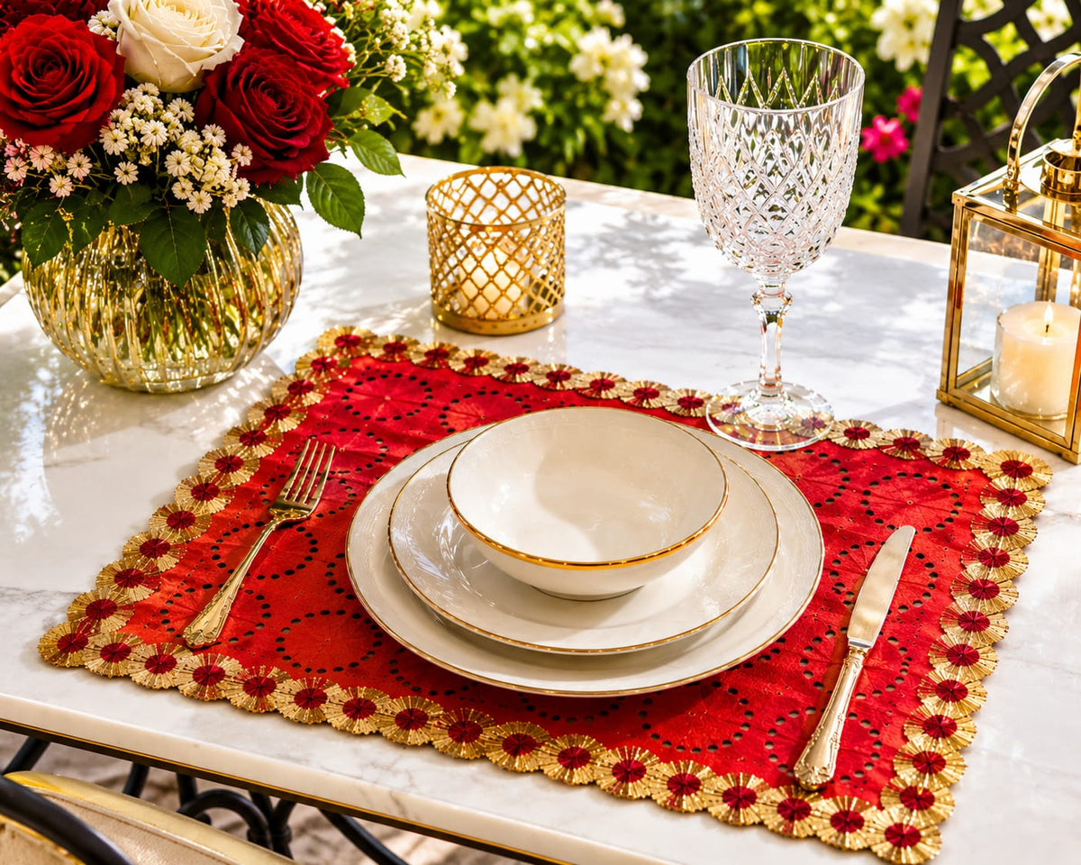 Rang Mahal Rosette Placemat