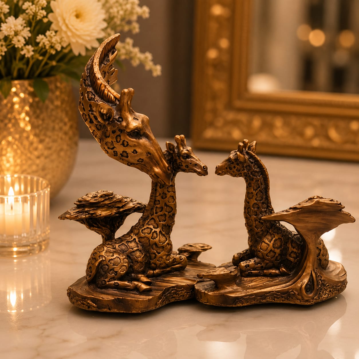 Savannah Bond Giraffe Family Sculpture