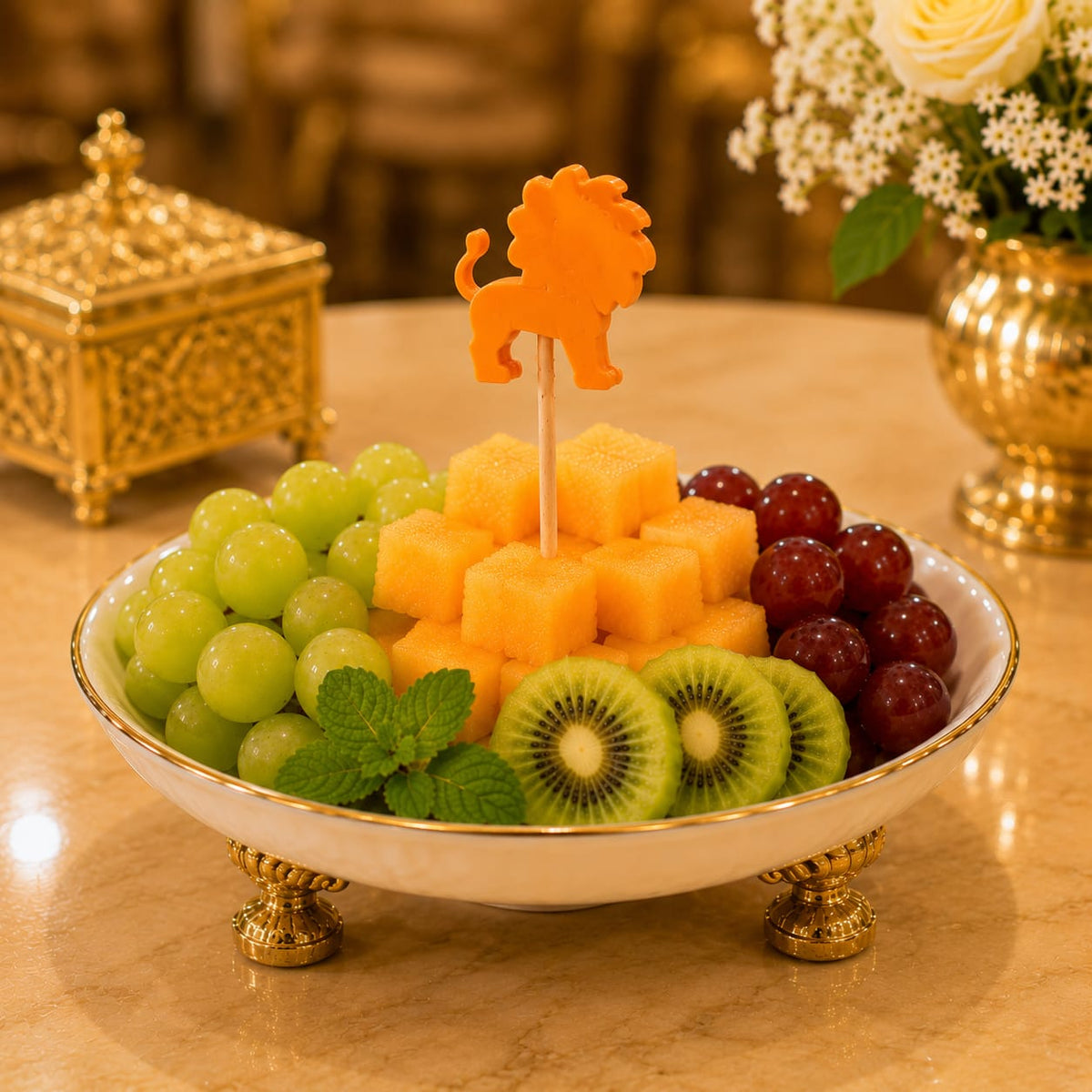 Safari Fruit Picks Set