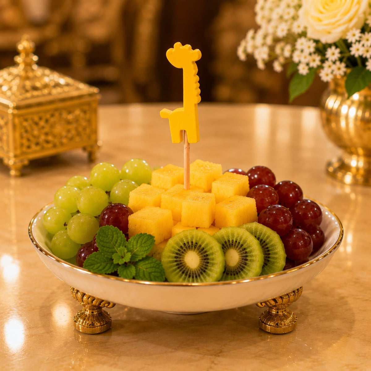 Safari Fruit Picks Set