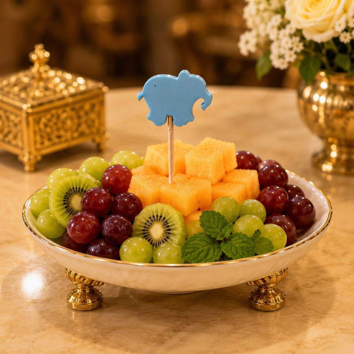 Safari Fruit Picks Set