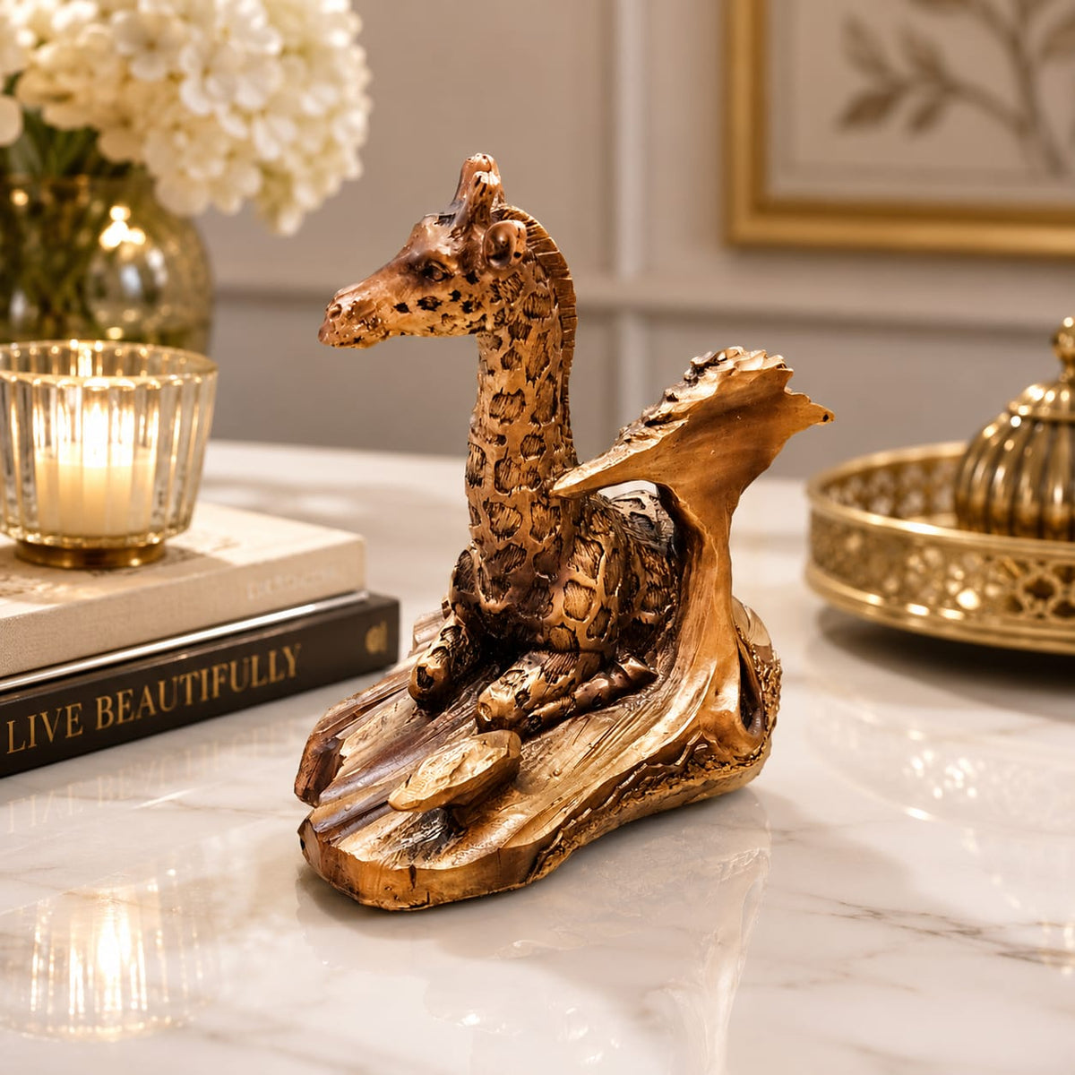 Golden Safari Giraffe