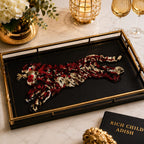 Crimson Tiger Tray Mat