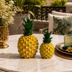 Golden Pineapple Duo Showpieces