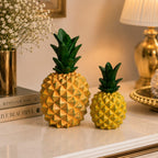 Golden Pineapple Duo Showpieces